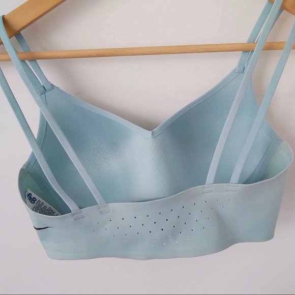 Nike Dri Fit Blue Sports Bra - Picture 3 of 4